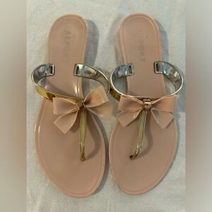 Report Women’s Nude Jelly Sandal with Box Size 10